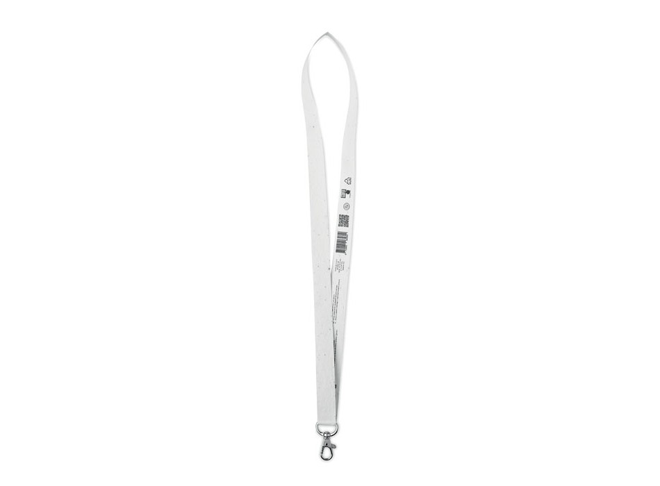 LANSEE - Lanyard in carta, con gancio