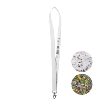 LANSEE - Lanyard in carta, con gancio