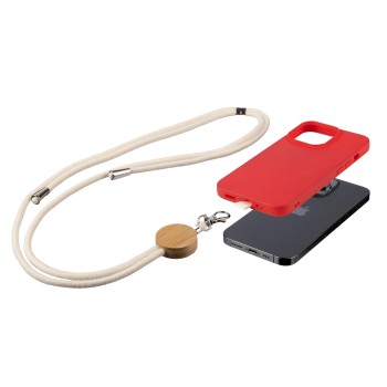 Lanyard per telefono in cotone Lucia