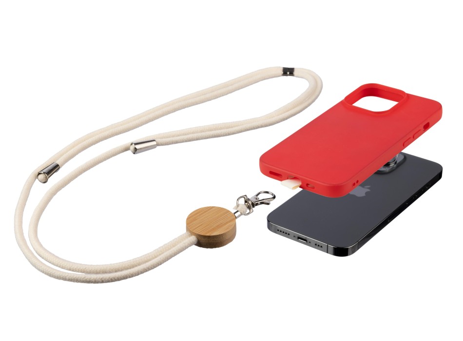 Lanyard per telefono in cotone Lucia