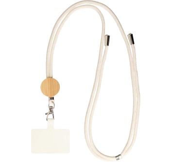 Lanyard per telefono in cotone Lucia