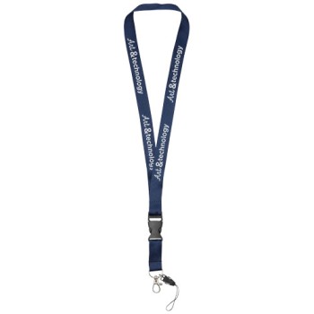 Lanyard porta cellulare Sagan con fibbia rimovibile