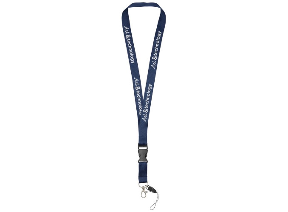 Lanyard porta cellulare Sagan con fibbia rimovibile
