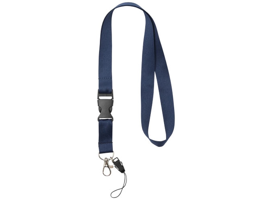 Lanyard porta cellulare Sagan con fibbia rimovibile