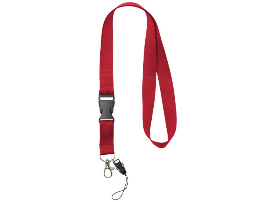 Lanyard porta cellulare Sagan con fibbia rimovibile