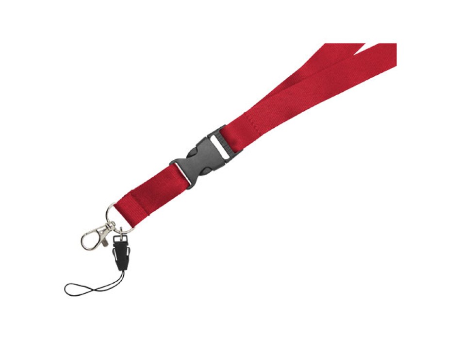 Lanyard porta cellulare Sagan con fibbia rimovibile
