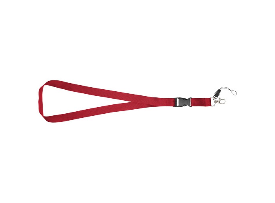 Lanyard porta cellulare Sagan con fibbia rimovibile