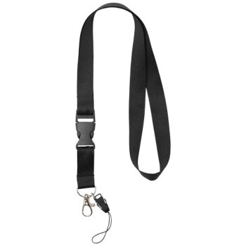 Lanyard porta cellulare Sagan con fibbia rimovibile