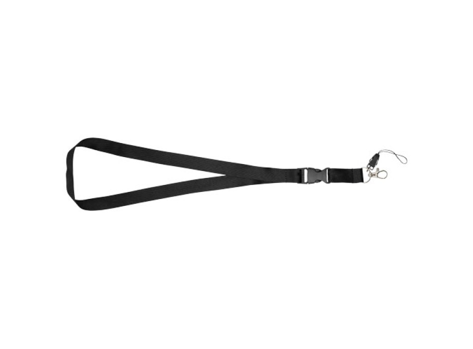 Lanyard porta cellulare Sagan con fibbia rimovibile