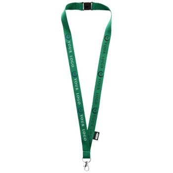 Lanyard Tom in PET riciclato con sgancio di sicurezza
