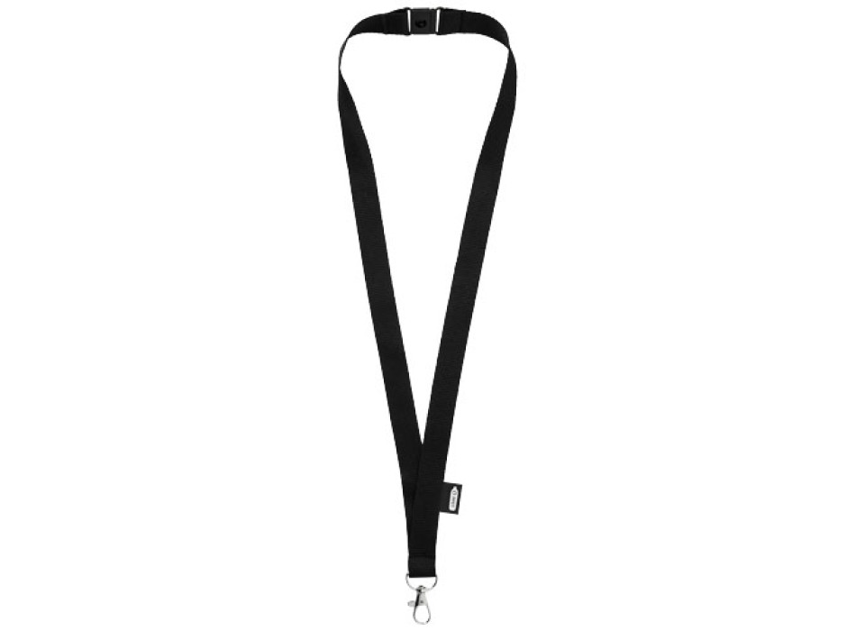 Lanyard Tom in PET riciclato con sgancio di sicurezza