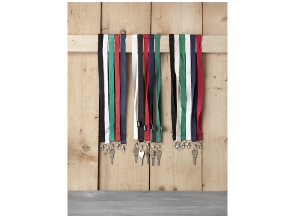 Lanyard Tom in PET riciclato con sgancio di sicurezza