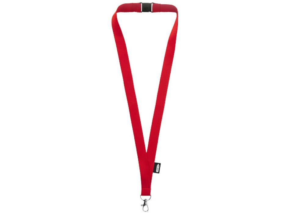 Lanyard Tom in PET riciclato con sgancio di sicurezza