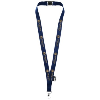 Lanyard Tom in PET riciclato con sgancio di sicurezza