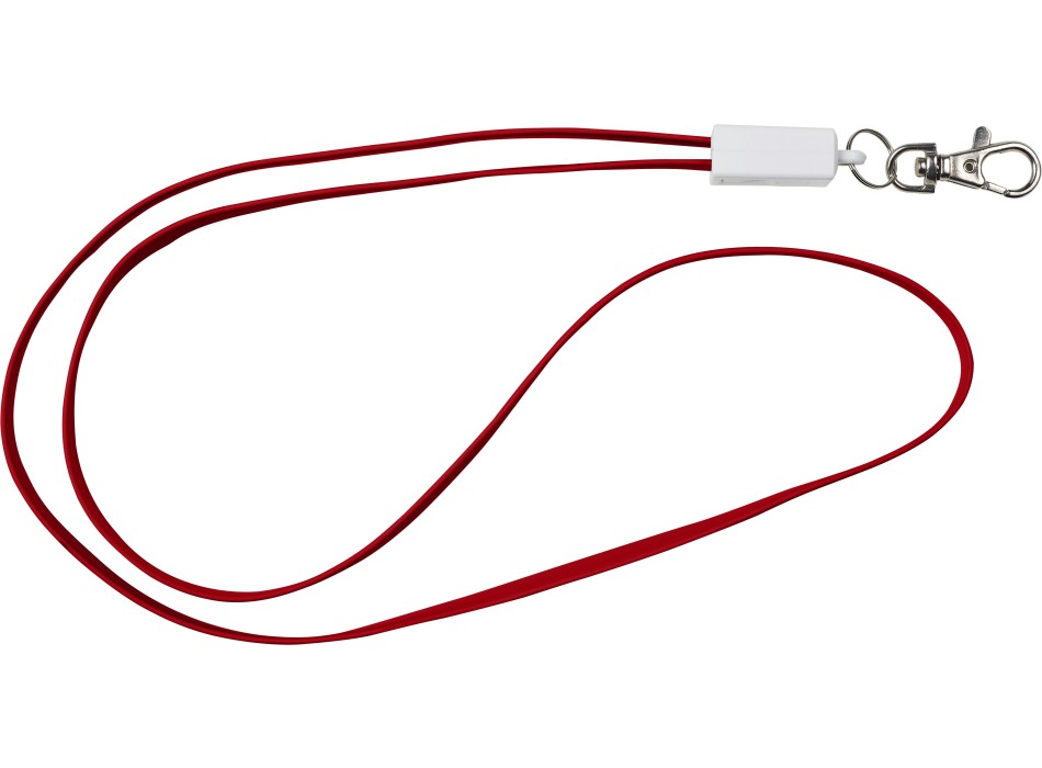 Lanyard TPE per la ricarica, in PVC Marguerite