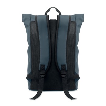 LAPTOSA - Zaino in PU rolltop per laptop