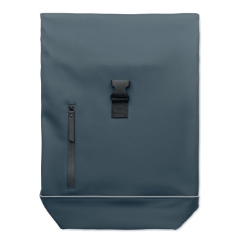 LAPTOSA - Zaino in PU rolltop per laptop