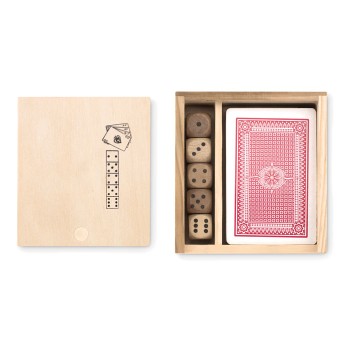 LAS VEGAS - Set gioco carte e dadi