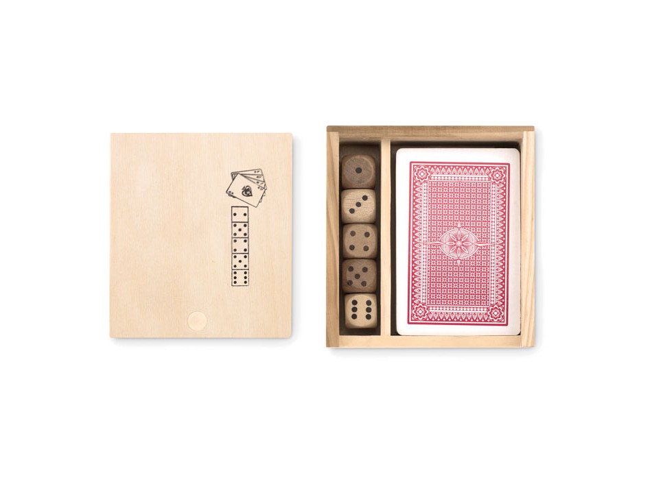 LAS VEGAS - Set gioco carte e dadi