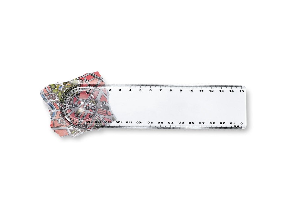 LASTA - Righello (15 cm) trasparente