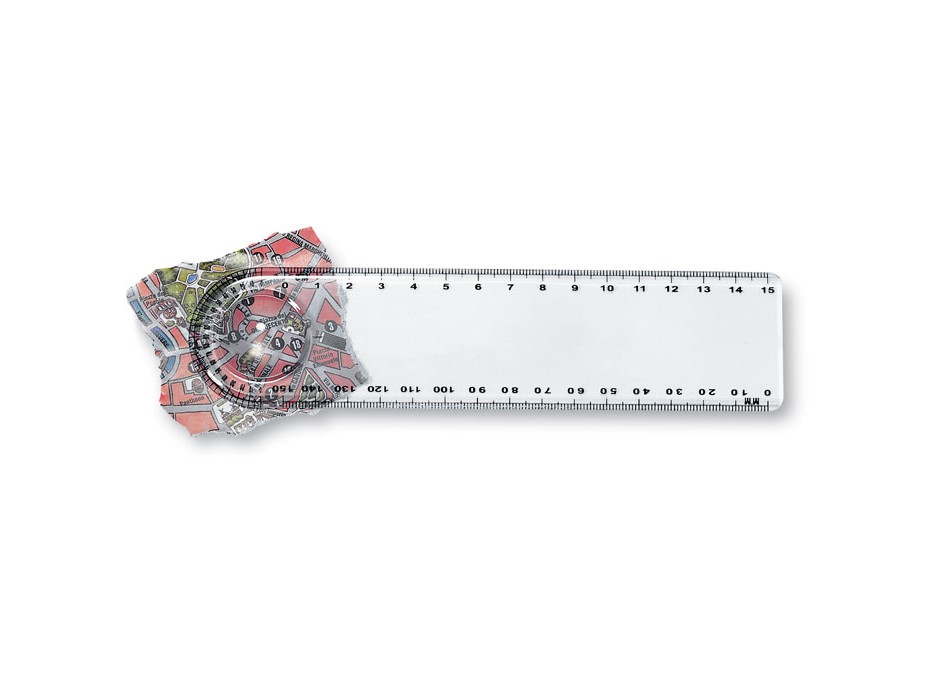 LASTA - Righello (15 cm) trasparente