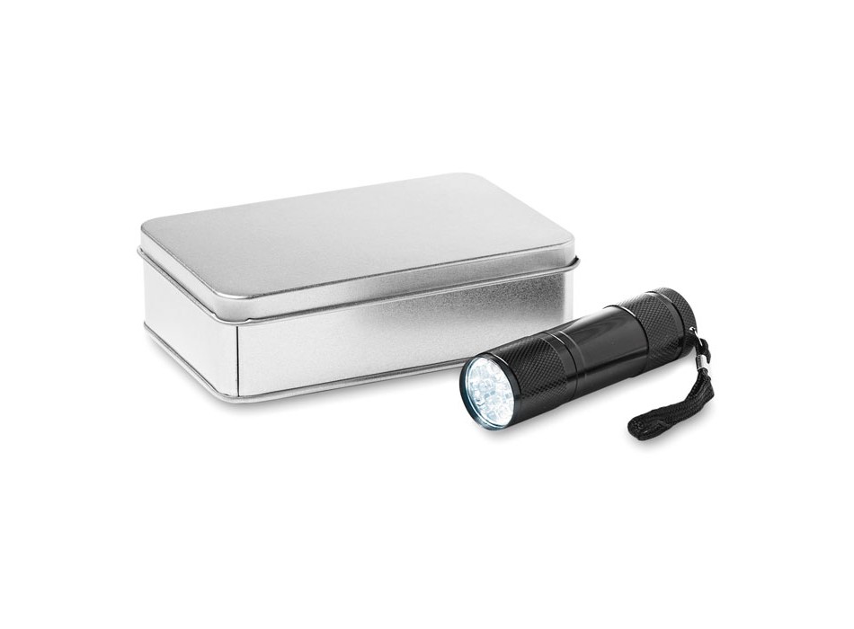 LED PLUS - Torcia LED confezione latta