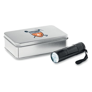 LED PLUS - Torcia LED confezione latta