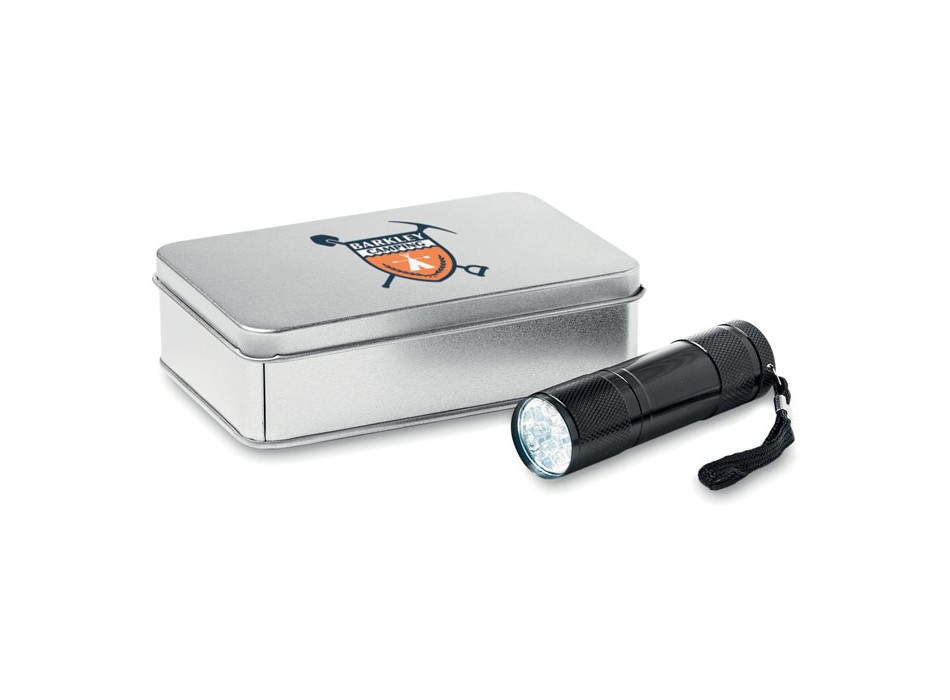 LED PLUS - Torcia LED confezione latta