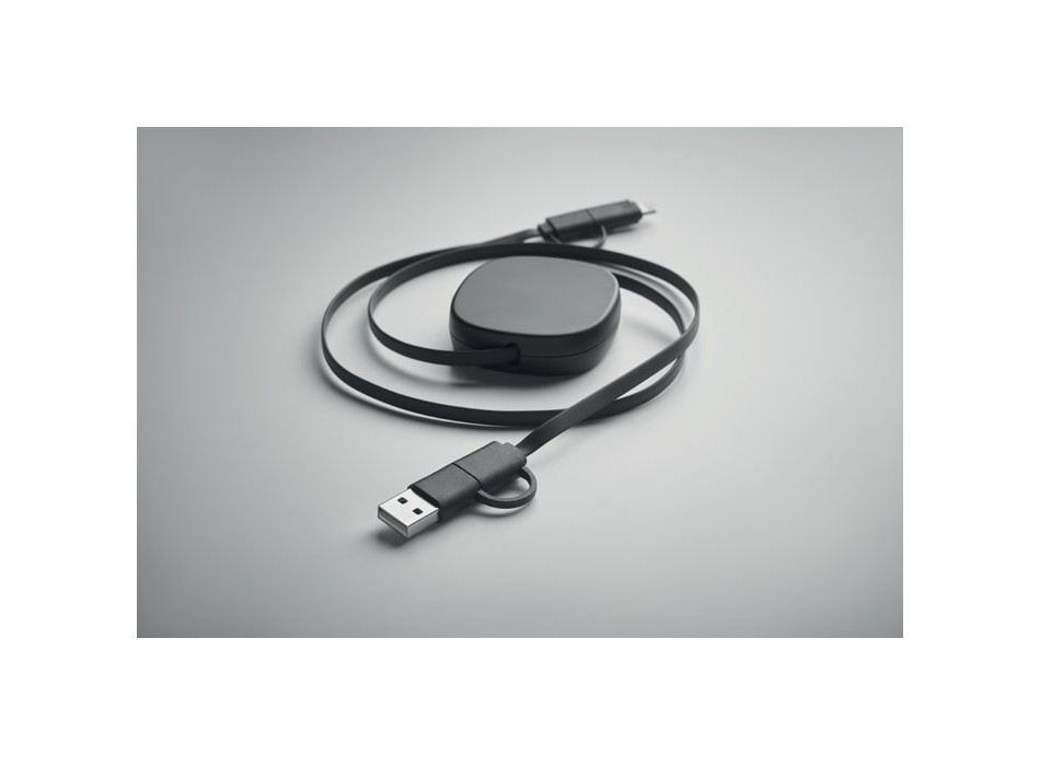 LINEA - Cavo di ricarica retrattile da 60