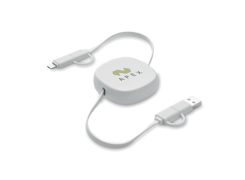 LINEA - Cavo di ricarica retrattile da 60