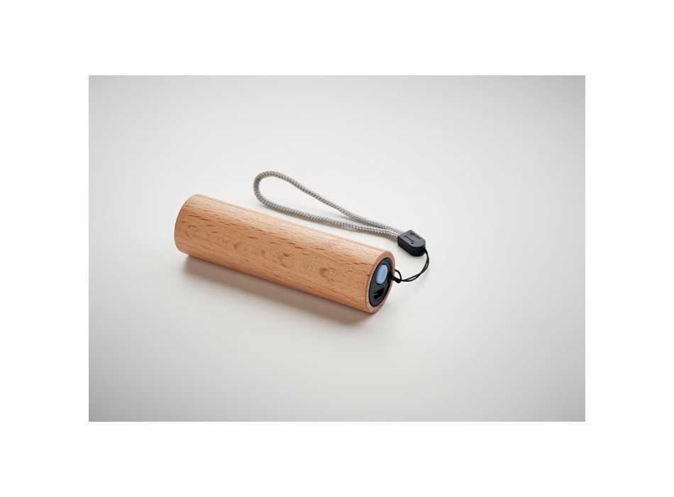 LITE - Torcia ricaricabile in legno