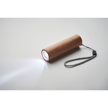LITE - Torcia ricaricabile in legno