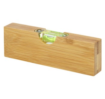 Livella a bolla con apribottiglie in bambù Flush