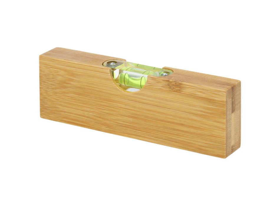 Livella a bolla con apribottiglie in bambù Flush