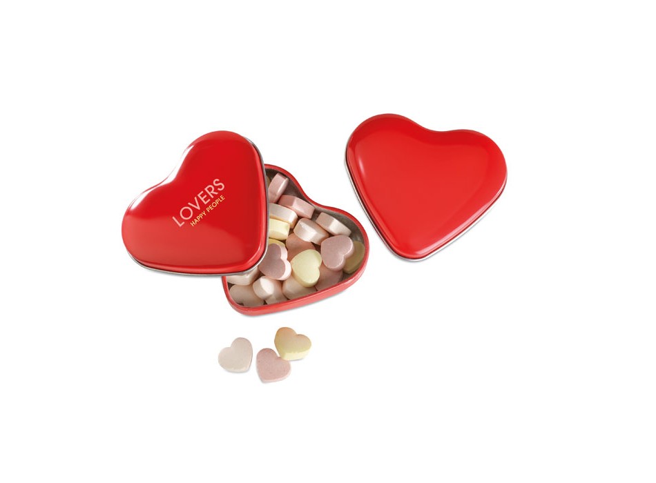 LOVEMINT - Porta caramelle in latta