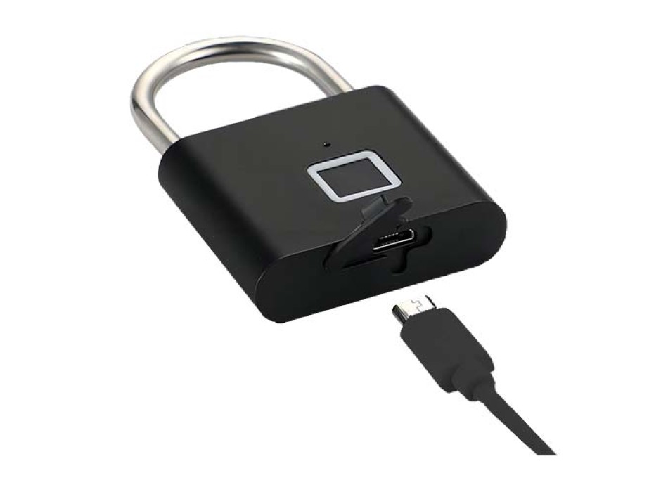 Lucchetto smart con apertura tramite impronta digitale SCX.design T11