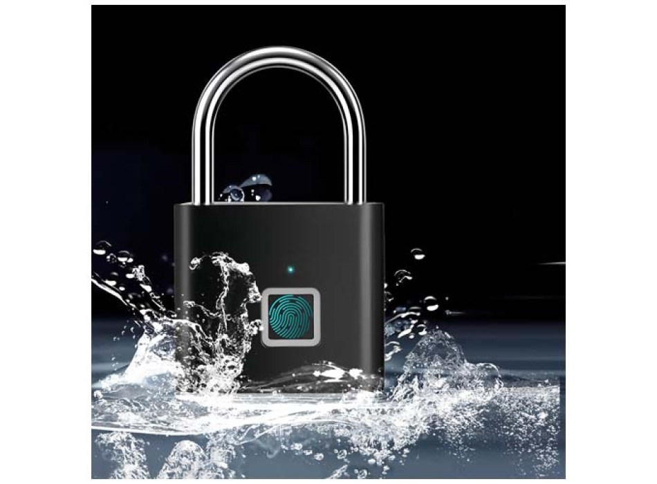 Lucchetto smart con apertura tramite impronta digitale SCX.design T11