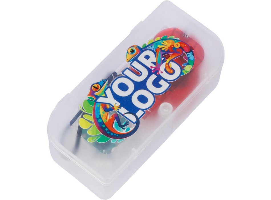 Luce di sicurezza da bicicletta, in ABS Amira