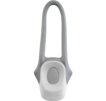 Luce di sicurezza da bicicletta in plastica e silicone Abigail