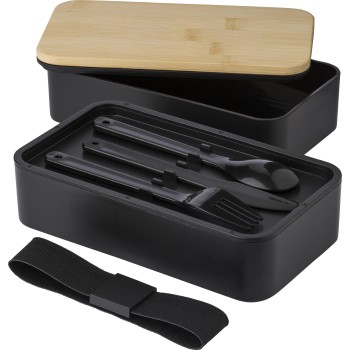 Lunch Box con doppio scomparto in PP Maxton