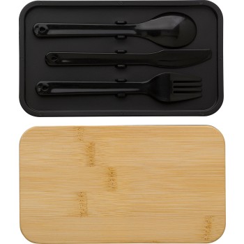 Lunch Box con doppio scomparto in PP Maxton