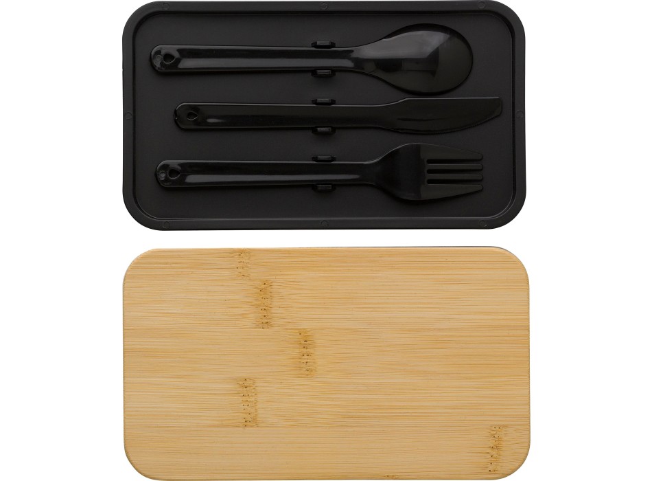Lunch Box con doppio scomparto in PP Maxton