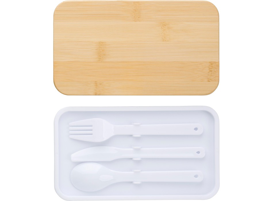Lunch Box con doppio scomparto in PP Maxton
