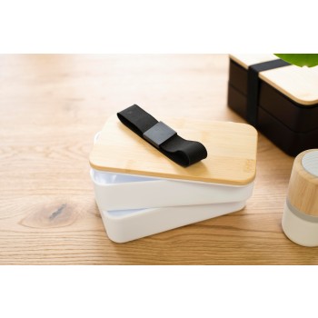 Lunch Box con doppio scomparto in PP Maxton