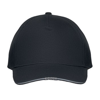 LUZCAP - Cappellino a 5 pannelli in coto