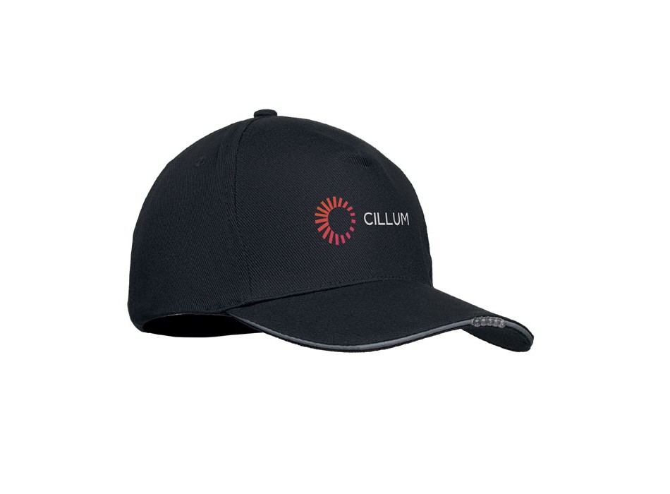 LUZCAP - Cappellino a 5 pannelli in coto