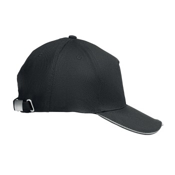 LUZCAP - Cappellino a 5 pannelli in coto