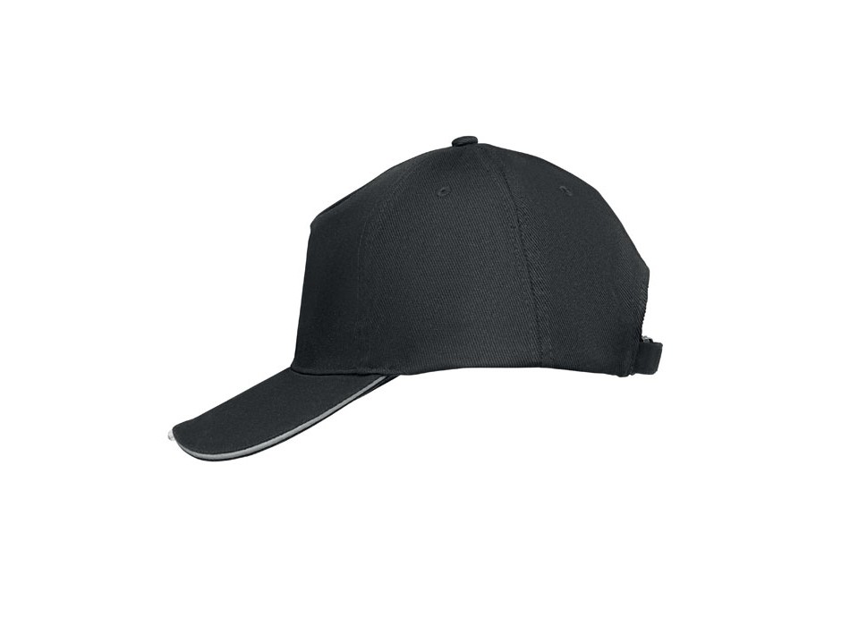 LUZCAP - Cappellino a 5 pannelli in coto