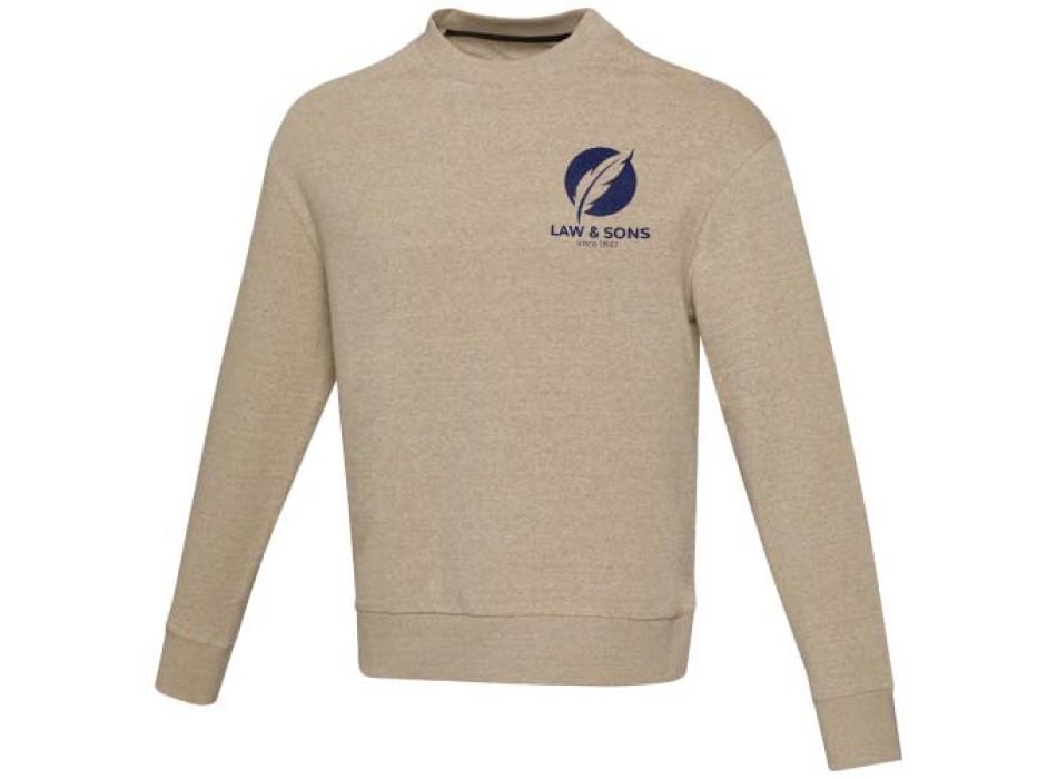 Maglione a girocollo in tessuto riciclato unisex Jet Aware™
