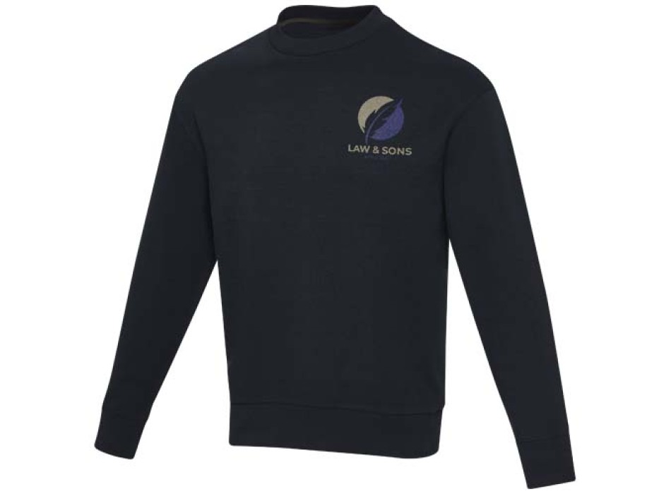 Maglione a girocollo in tessuto riciclato unisex Jet Aware™